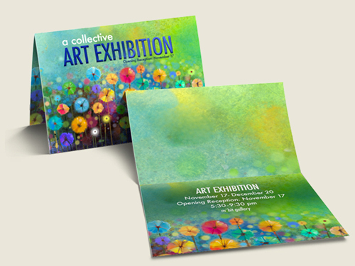 Folded Business Cards