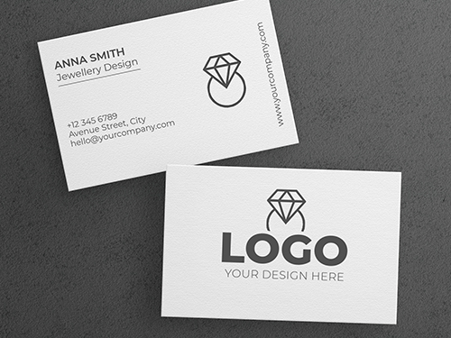 Linen Uncoated Business Cards