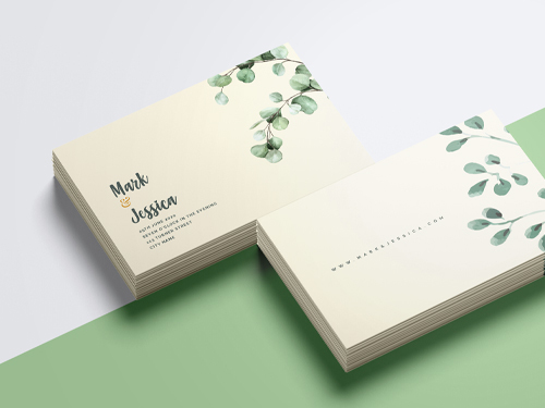Natural Business Cards