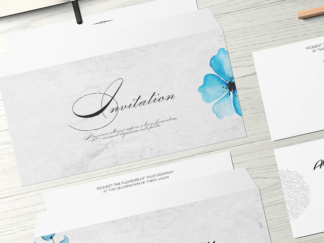 Full Color Announcement Envelopes