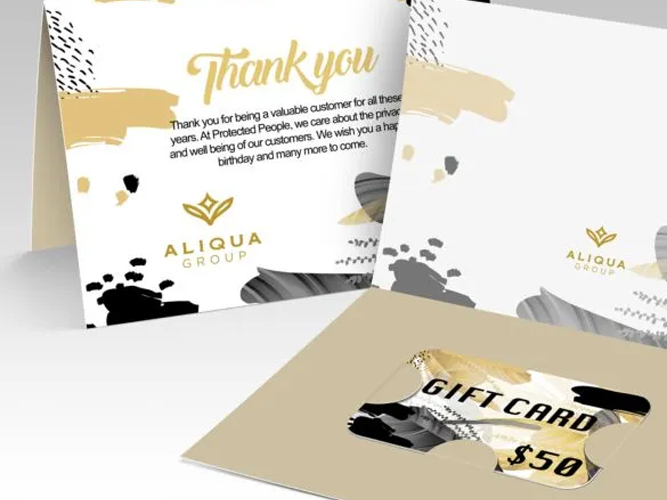 Cards with Giſt Card Holder (Slits) Greeting Cards