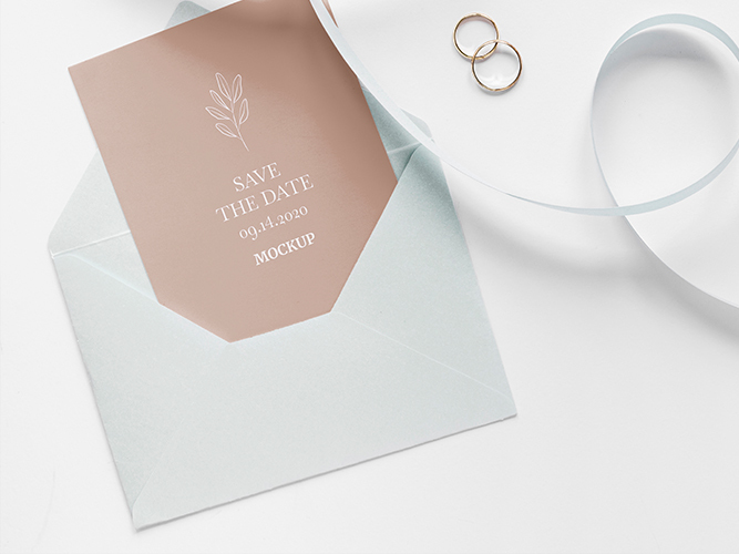 One or Two Color Announcement Envelopes