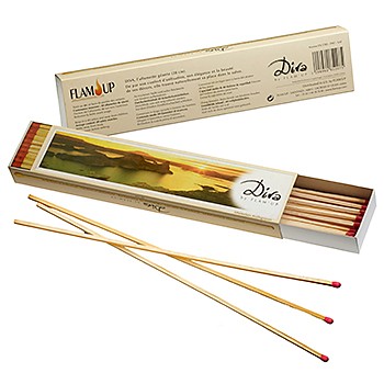 Showcase Fireplace & BBQ Matchbox 40 Matchsticks (11-inch)