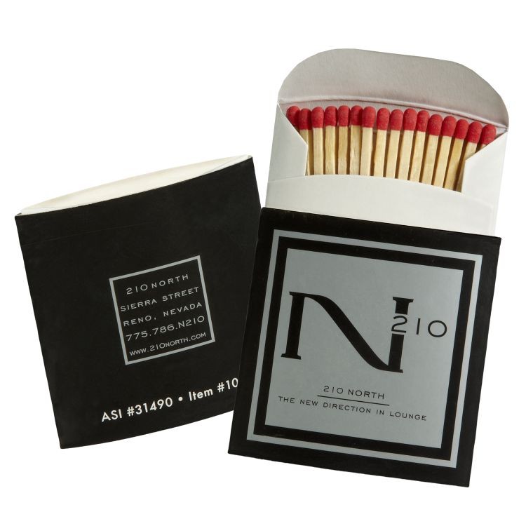 Palace Pouch Specialty Matchbox 20-21 Matchsticks (2-inch)