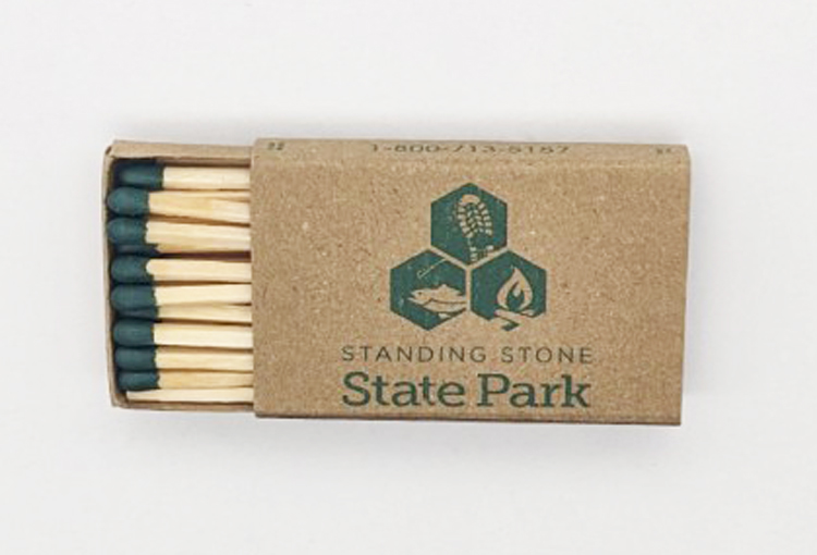 Tiffany Specialty Matchbox 23-24 Matchsticks (2-inch)