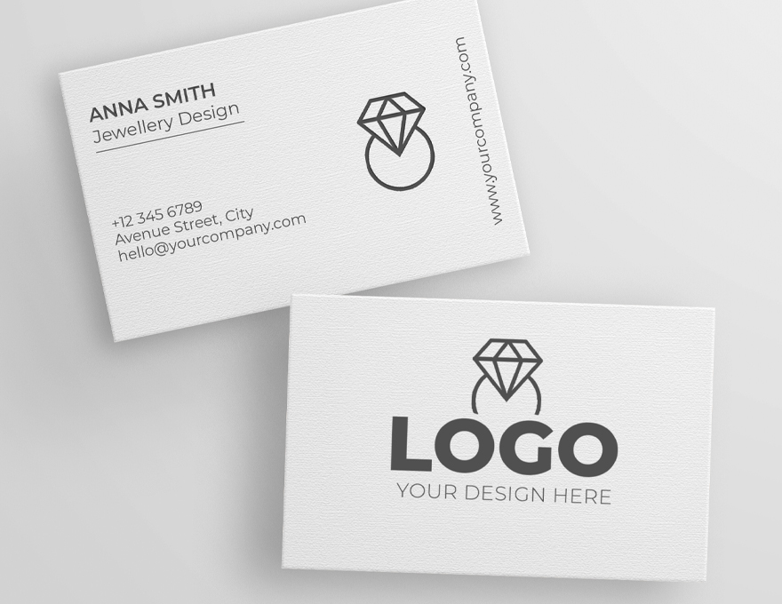 linen business cards