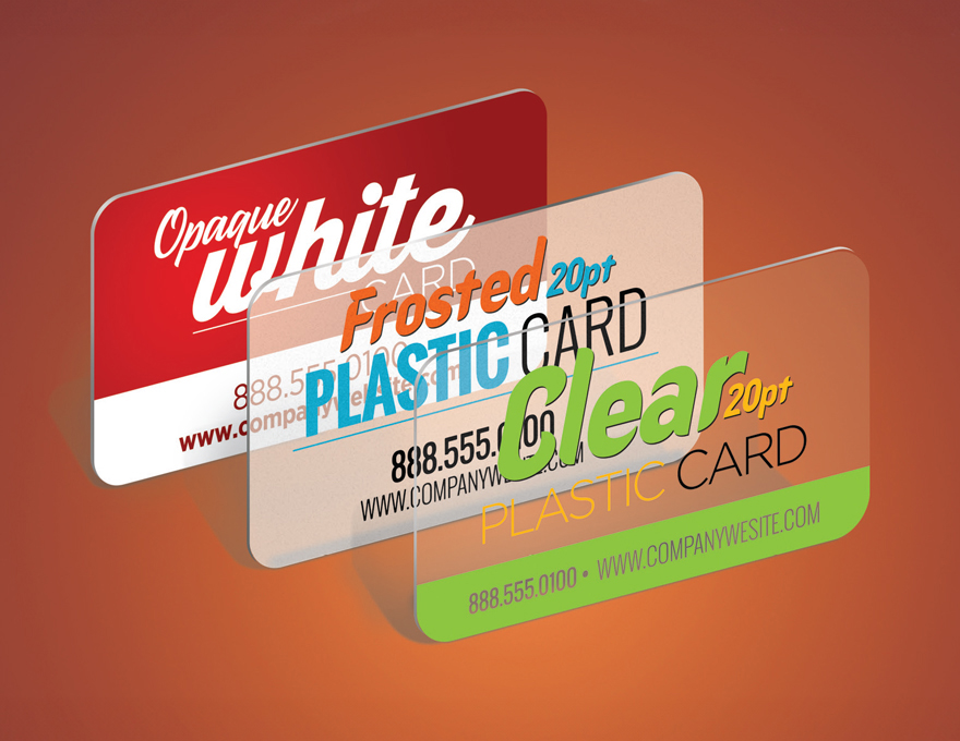 plastic business cards