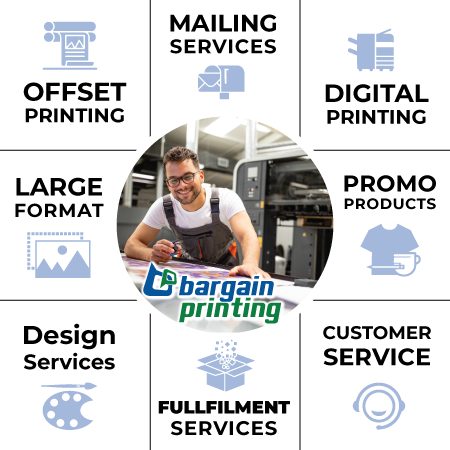 Bargain Printing production and fulfillment services