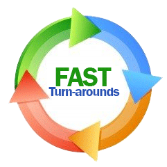 Fast turnaround icon