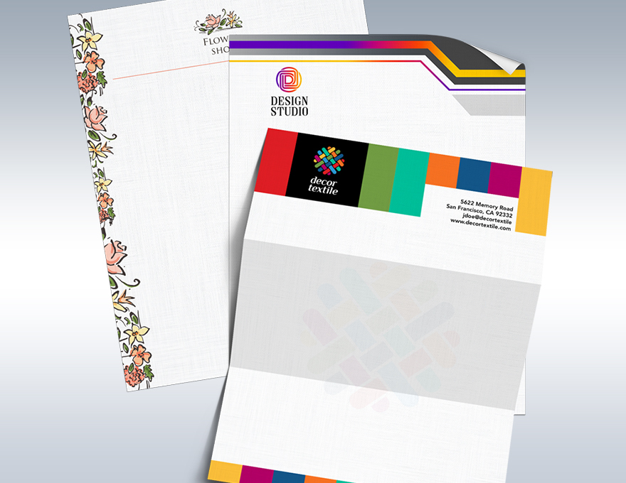 full color letterhead