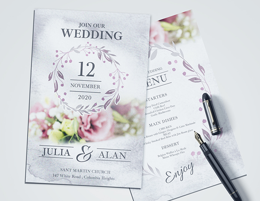 pearl announcement cards