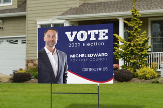 Political Lawn Signs